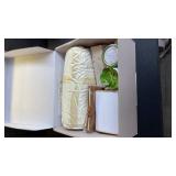 Lepiche Birthday Gifts for Women, Get Well Soon Self Care Package Box, Sending Hug Baskets Thinking of You Inspirational Gift for New Mom Best Friend Birthday (Ivory)