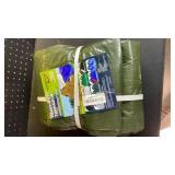 Vandham Tarp Waterproof 16x20 Multi-Purpose Green Camping Tarps 8Mil Thick with Reinforced Grommets for Under Pool, Emergency Rain Cover Outdoor