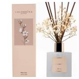 CocorrÃ­na Reed Diffuser Set, Clean Linen 6.7 fl oz Scented Diffuser with Sticks Home Fragrance Reed Diffuser for Bathroom Shelf Decor