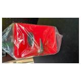 CUTIEWORLD Skincare Fridge - 4L Mini Fridge for Bedroom, Office and Car, for Refrigerating Makeup, Skincare and Food, Cooler and Warmer, Beverage Cooler, Red