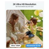 2K Security Cameras Wireless Outdoor, 2 Pack Battery Powered WiFi Cameras for Home Security with AI Motion Detection, Spotlight Color Night Vision, 2-Way Talk, Siren Alarm, IP65, Cloud/SD Storage