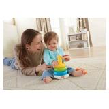 Fisher-Price Babyâs First Blocks & Rock-a-Stack Toy Set, Bucket of 10 Shapes & Ring Stacking Activity for Developmental Play Ages 6+ Months (Amazon Exclusive)