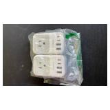 USB C Charger Block 20W, TESSAN PD Fast Charging Adapter with Foldable Plug, 1875W Power Outlet Extender(4 AC and 4 USB) for Cruise, Home, Office, Dorm