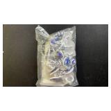 DecoPac NFL Detroit Lions Helmet Rings, 24 Football Cupcake Decorations, Officially Licensed, Football Rings, Food Safe Cake Toppers â 24 Pack