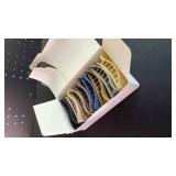 8 Pack Flat Hair Clips for Women â Large Matte Rectangle No-Slip Claw Clips, Strong Hold Square Hair Accessories for Thick & Thin Hair, Lay Flat Design for Work & Daily Styling