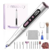 Denabuty Cordless Electric Nail Drill Machine, 13 in 1 Nail File Kit 35000RPM Professional Portable Rechargeable E File for Acrylic Polish Gel Removal Manicure Pedicure Set with 5 Speeds DN-2402