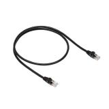 Amazon Basics RJ45 Cat 6 Ethernet Patch Cable, 10Gpbs High-Speed Cable, 250MHz, Snagless, 3 Foot, Black