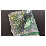 Renovators Supply Manufacturing Slide Bolt Latch 3.5 in. Black Wrought Iron Ball Tip Style Slide Bolt with Mounting Hardware