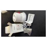 Portable Mini Humidifier, 500ml Small Cool Mist Humidifier, USB Personal Desktop Humidifiers for Baby Bedroom Travel Office Home, Auto Shut-Off, 2 Mist Modes, Super Quiet, White