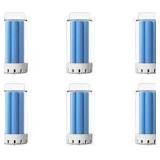 Waterpik Eco-Vacs Delta Soft Flow Cleaner Filters - Set of 5