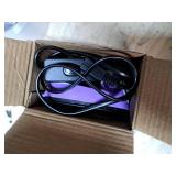 Honoson Mini Craft Iron Mini Heat Press Small Iron 3.93 x 2.36 x 2.76 in Portable Handy Tiny Flatiron with Charging Base Accessory for Fuse Bead Patch DIY Heat Transfer Vinyl(Purple)