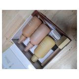 FORTIVO Suede Cleaning Kit Compatible for UGG Footwear - Sheepskin & Suede Gentle Cleaner and Conditioner, Protector Spray, Odor Remover, Suede Stain Nap Eraser, Dual Brush Set for UGG Shoes