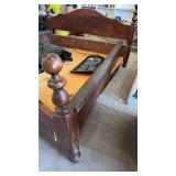 Queen WaterBed and Heater with Storage Underneath - All Hardware Present - Disassembled for Quick Transport