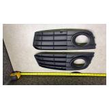 Audi A4 B8 Front Bumper Fog Light Grille Cover