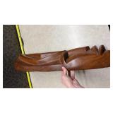 Hand Carved Wooden Mask Wall Decor