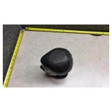 African Ebony Wood Carved Head Sculpture