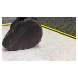 African Ebony Wood Carved Bust