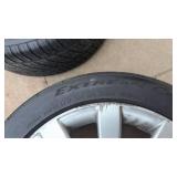 Audi 17-inch Wheels with Continental Tires Set of 4