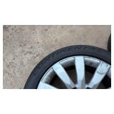 Audi 17-inch Wheels with Continental Tires Set of 4