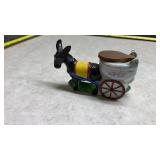 Decorative Donkey Cart Ash Container