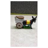 Decorative Donkey Cart Ash Container