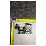 Decorative Donkey Cart Ash Container