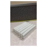 Small White Plastic Container - Clamshell Storage Case