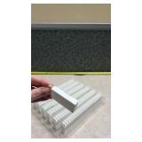 Small White Plastic Container - Clamshell Storage Case