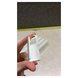 Small White Plastic Container - Clamshell Storage Case