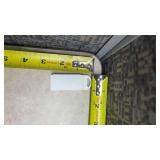 Small White Plastic Container - Clamshell Storage Case