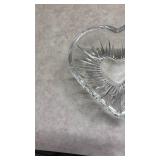 Crystal Heart Shaped Candy Dish