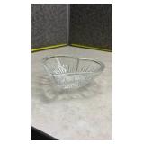 Crystal Heart Shaped Candy Dish