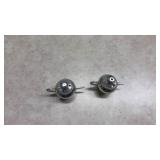 Art Deco Chrome Salt and Pepper Shakers (SS)