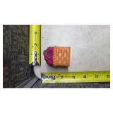 Berry Basket Salt and Pepper Set. (SS)