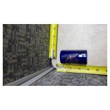 Niagara Falls Canada Cobalt Blue Salt and Pepper Shakers - Crakes on 1 of Them and Small Hole(SS)