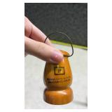 Indian City Salt and Pepper Shaker Set with Stand.  (SS)