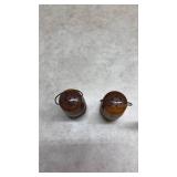 Indian City Salt and Pepper Shaker Set with Stand.  (SS)