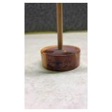 Indian City Salt and Pepper Shaker Set with Stand.  (SS)