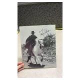 Signed Zorro TV Series Promotional Photo. (not sure if signature is real)