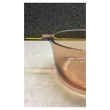 Corning Vision 2.5L Amber Glass Saucepan