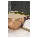 Corning Vision 2.5L Amber Glass Saucepan