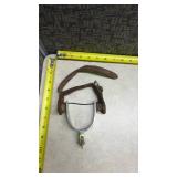 2 Western Horse Spurs with Leather Straps