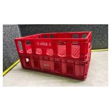 2 Coca-Cola Plastic Bottle Crates