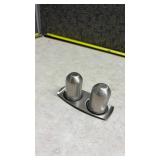 Stainless Steel Salt and Pepper Shaker Set - Hong Kong Made