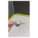 Colorado Souvenir Miniature Silver Teapot Salt Shaker Set