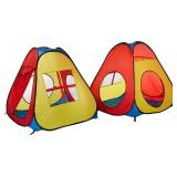 UTEX 8 in 1 Pop Up Children Play Tent House with 4 Tunnel, 4 Tents for Boys, Girls, Babies and Toddlers for Indoor and Outdoor Use