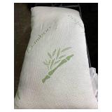 King Size Memory Foam Pillows Set of 2, Bed Pillow for Sleeping, Firm Pillow Gel for Neck Support, Hotel Quality Bed Rest Pillow with Cooling Zippered Breathable Cover King 2 Pack