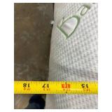 King Size Memory Foam Pillows Set of 2, Bed Pillow for Sleeping, Firm Pillow Gel for Neck Support, Hotel Quality Bed Rest Pillow with Cooling Zippered Breathable Cover King 2 Pack