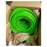 Tool Daily Sewer Jetter Kit for Pressure Washer 100 FT, Short Power Washer Gun, Drain Cleaner Hose 1/4 Inch NPT, Corner, Rotating and Button Nose Sewer Jetting Nozzle, 3600 PSI