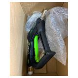 Tool Daily Sewer Jetter Kit for Pressure Washer 100 FT, Short Power Washer Gun, Drain Cleaner Hose 1/4 Inch NPT, Corner, Rotating and Button Nose Sewer Jetting Nozzle, 3600 PSI